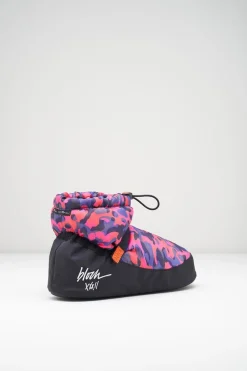 Adult Camo Print Ankle Warm Up Booties-Bloch Online