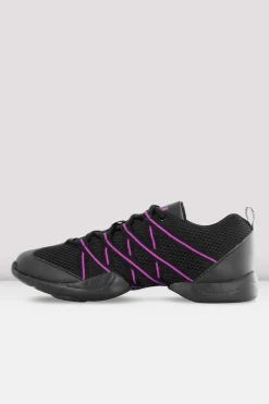 Adult Criss Cross Split Sole Dance Sneakers-Bloch Hot