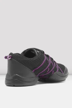Adult Criss Cross Split Sole Dance Sneakers-Bloch Hot