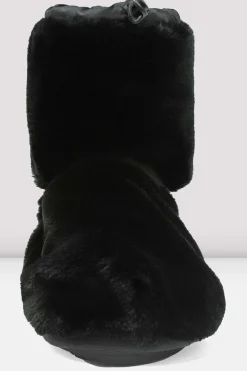 Adult Faux Fur Warm Up Booties-Bloch Fashion