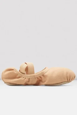 Childrens Performa Stretch Canvas Ballet Shoes-Bloch Online