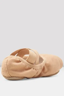 Childrens Performa Stretch Canvas Ballet Shoes-Bloch Online