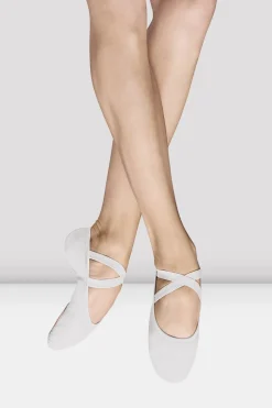 Childrens Performa Stretch Canvas Ballet Shoes-Bloch Store
