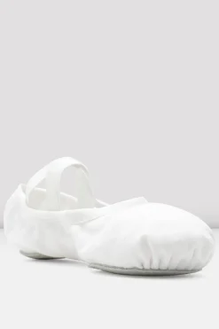 Childrens Performa Stretch Canvas Ballet Shoes-Bloch Store