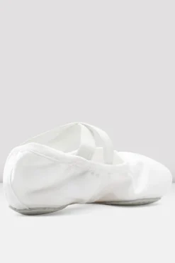 Childrens Performa Stretch Canvas Ballet Shoes-Bloch Store