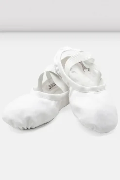 Childrens Performa Stretch Canvas Ballet Shoes-Bloch Store