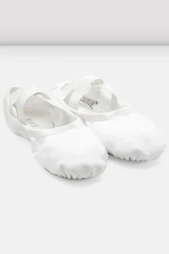 Childrens Performa Stretch Canvas Ballet Shoes-Bloch Store
