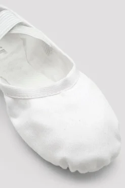 Childrens Performa Stretch Canvas Ballet Shoes-Bloch Store