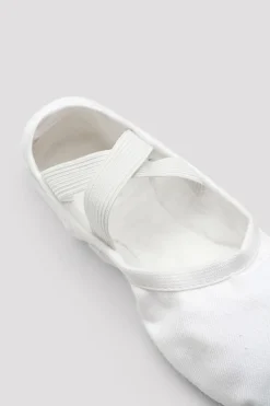 Childrens Performa Stretch Canvas Ballet Shoes-Bloch Store