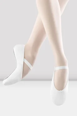 Girls Arise Leather Ballet Shoes-Bloch Fashion