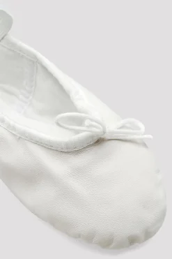 Girls Arise Leather Ballet Shoes-Bloch Fashion