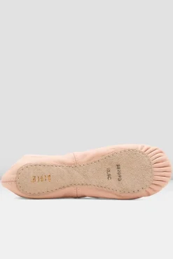 Girls Arise Leather Ballet Shoes-Bloch New