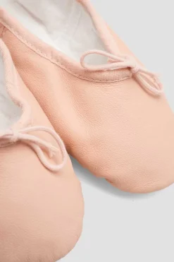 Girls Arise Leather Ballet Shoes-Bloch New