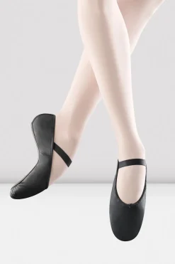 Girls Arise Leather Ballet Shoes-Bloch Best