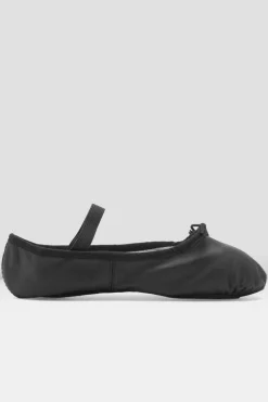 Girls Arise Leather Ballet Shoes-Bloch Best