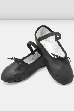 Girls Arise Leather Ballet Shoes-Bloch Best