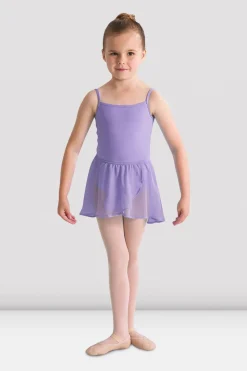 Girls Barre Stretch Waist Ballet Skirt-Bloch Hot