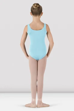 Girls Basic Round Neck Tank Leotard-Bloch Sale