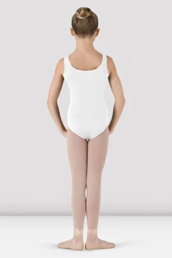 Girls Basic Round Neck Tank Leotard-Bloch Outlet