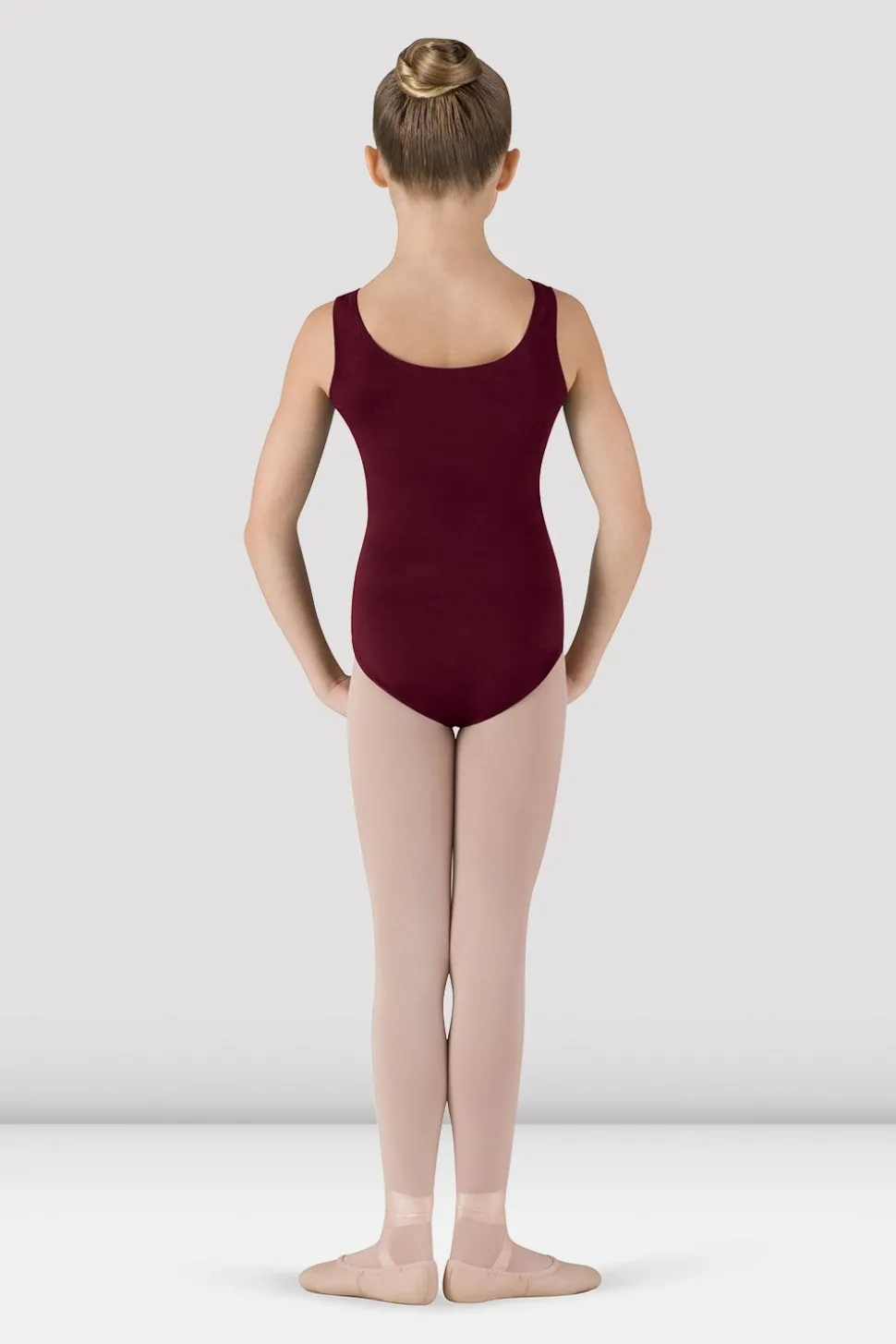 Girls Basic Round Neck Tank Leotard-Bloch New