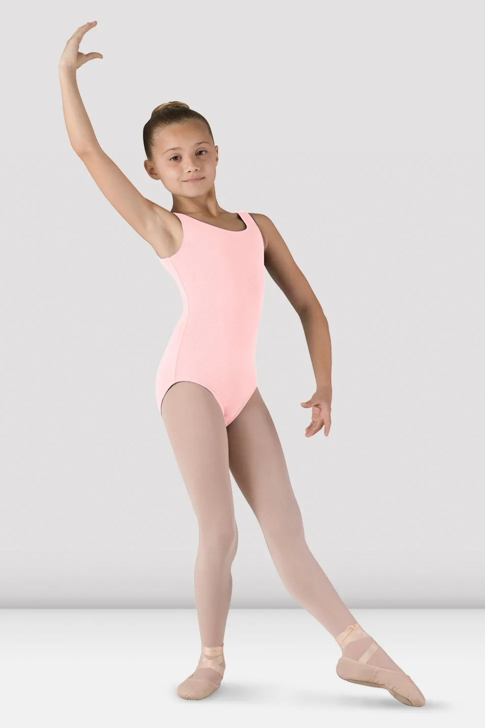 Girls Basic Round Neck Tank Leotard-Bloch Store