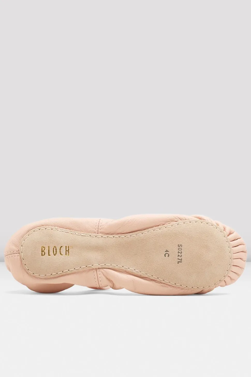 Girls Belle Leather Ballet Shoes-Bloch Cheap