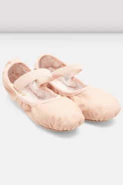 Girls Belle Leather Ballet Shoes-Bloch Cheap