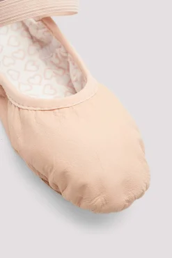 Girls Belle Leather Ballet Shoes-Bloch Cheap