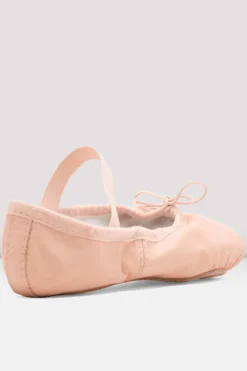 Girls Dansoft Leather Ballet Shoes-Bloch Cheap