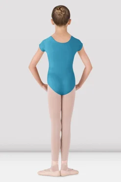 Girls Dujour Cap Sleeve Leotard-Bloch Sale