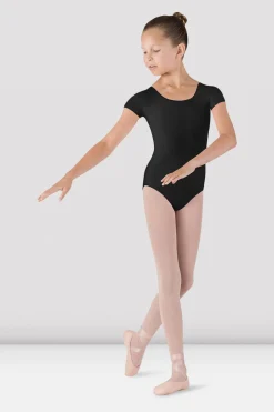 Girls Dujour Cap Sleeve Leotard-Bloch Fashion