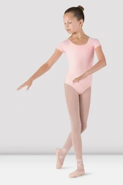 Girls Dujour Cap Sleeve Leotard-Bloch Cheap