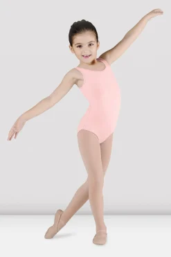 Girls Dynamic Tank Leotard-Bloch Cheap