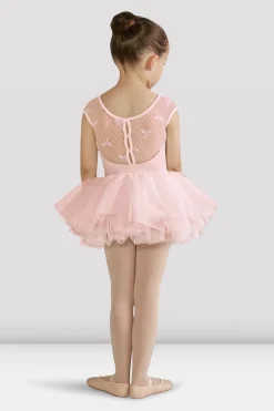 Girls Elenore Bow Mesh Tutu Leotard-Bloch Best
