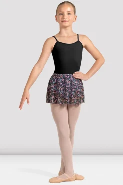 Girls Floral Printed Skirt-Bloch Cheap