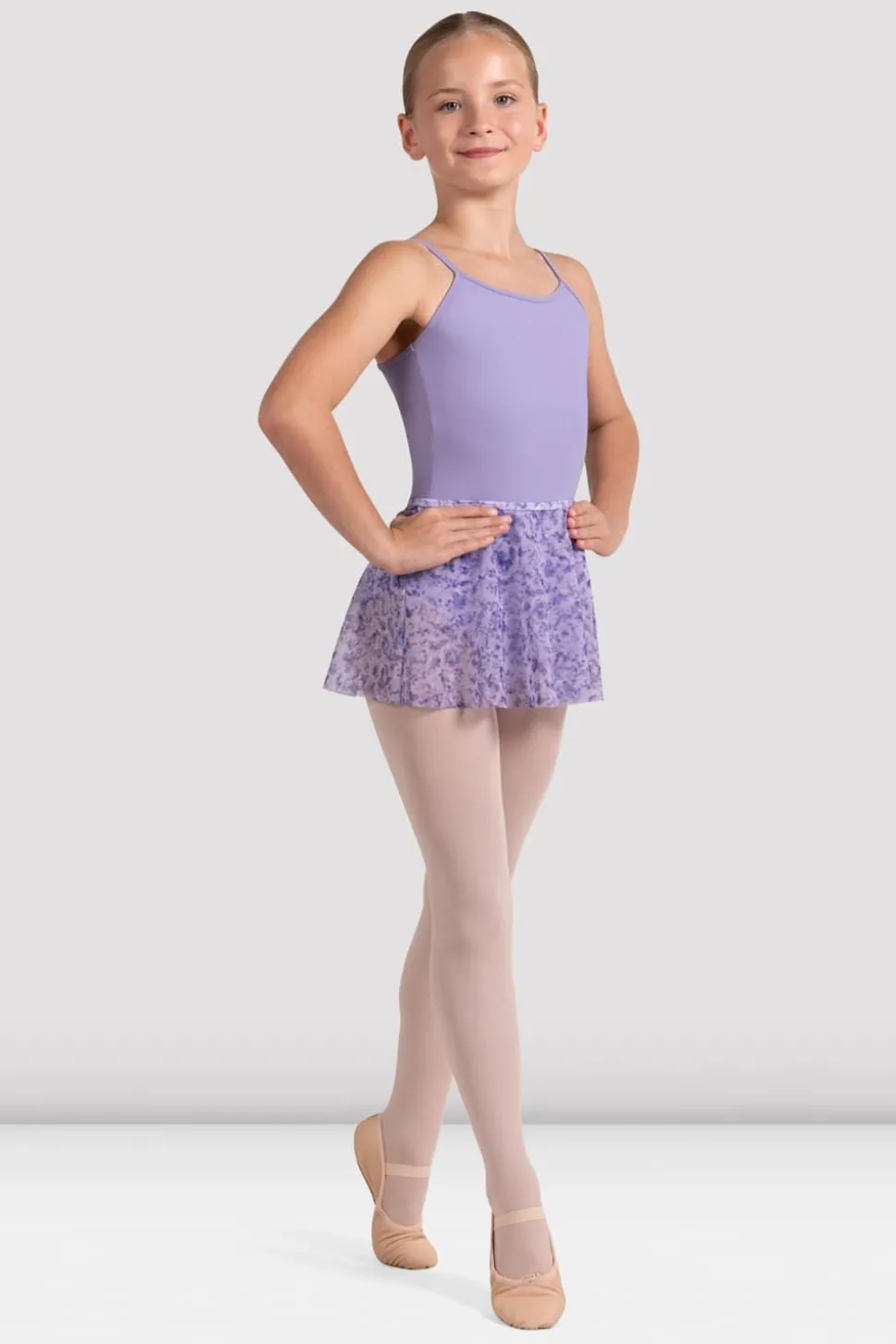 Girls Floral Printed Skirt-Bloch Clearance