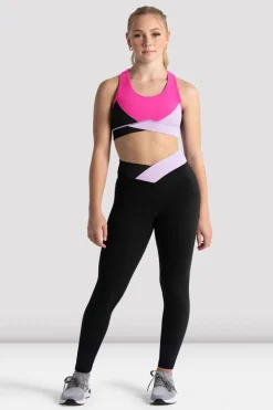 Girls Freestyle Wrap Legging-Bloch Best Sale
