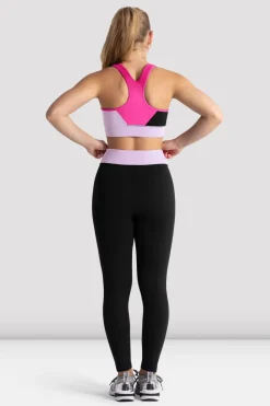 Girls Freestyle Wrap Legging-Bloch Best Sale