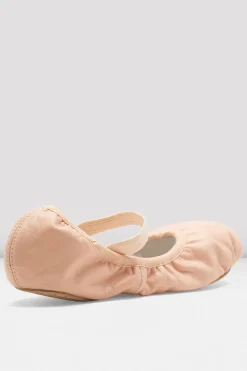Girls Giselle Leather Ballet Shoes-Bloch Clearance