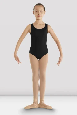 Girls Gladiolus Diamond Back Leotard-Bloch Flash Sale