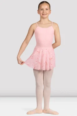 Girls Grace Floral Mesh Skirt-Bloch Online