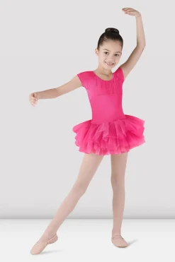 Girls Ife Heart Back Tutu Leotard-Bloch Flash Sale