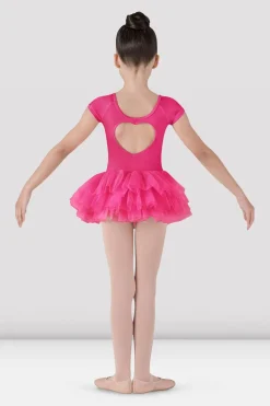 Girls Ife Heart Back Tutu Leotard-Bloch Flash Sale