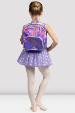 Girls Iridescent Ballerina Backpack-Bloch Online