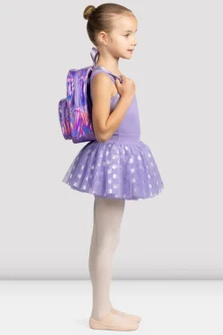 Girls Iridescent Ballerina Backpack-Bloch Online