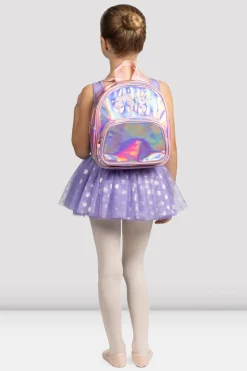 Girls Iridescent Ballerina Backpack-Bloch Cheap