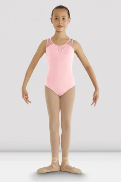 Girls Miame Heart Mesh Leotard-Bloch Store