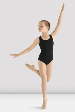 Girls Mirella Flower Back Leotard-Bloch Outlet