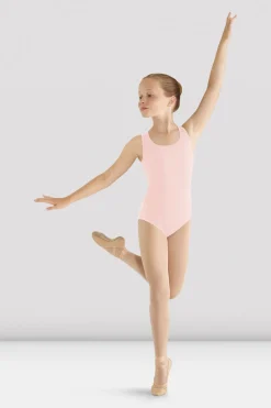 Girls Mirella Flower Back Leotard-Bloch Best Sale