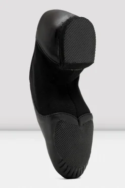 Girls Neo-Flex Slip On Leather Jazz Shoes-Bloch Sale